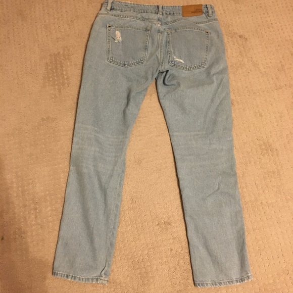 ZARA Trendy distressed and ripped denim EUC - Picture 2 of 5